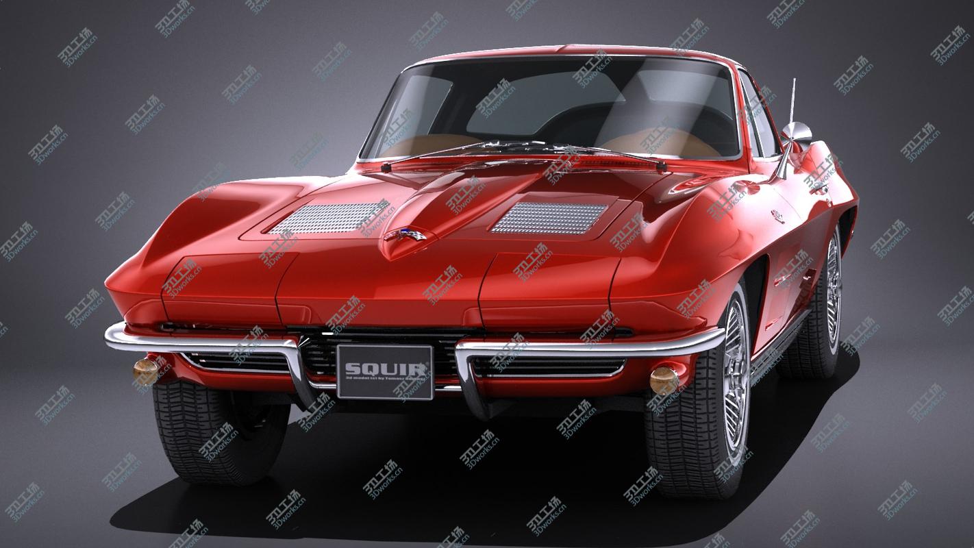 images/goods_img/202105072/LowPoly Chevrolet Corvette C2 1963 3D model/3.jpg